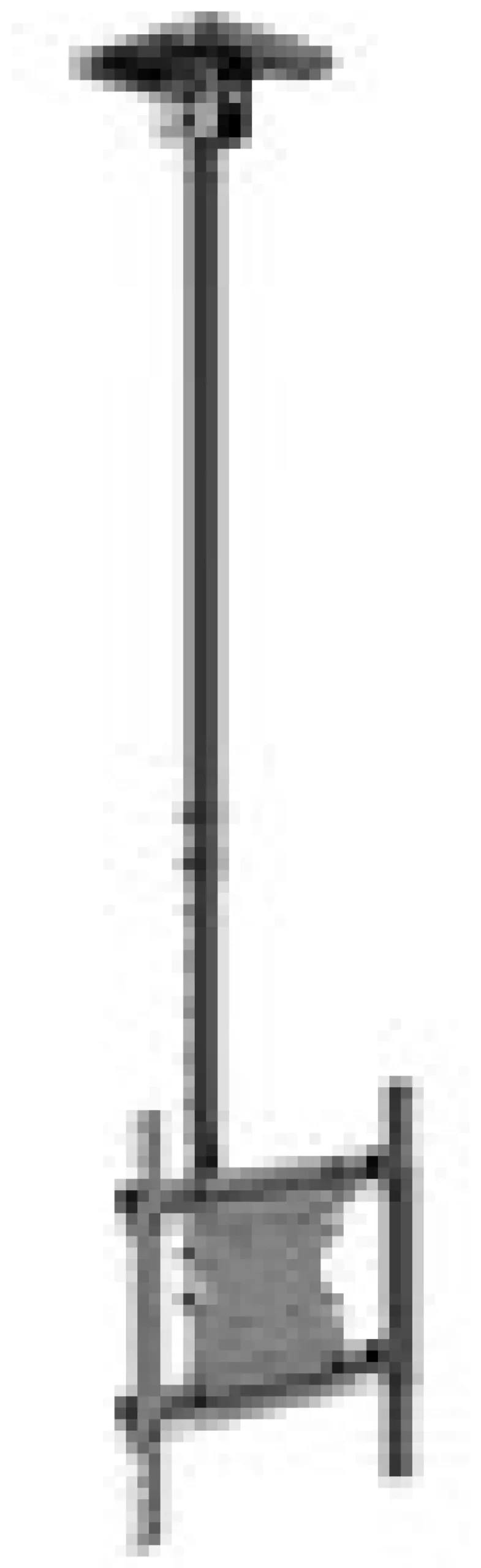 Multibrackets M Public Ceilingmount Medium Single