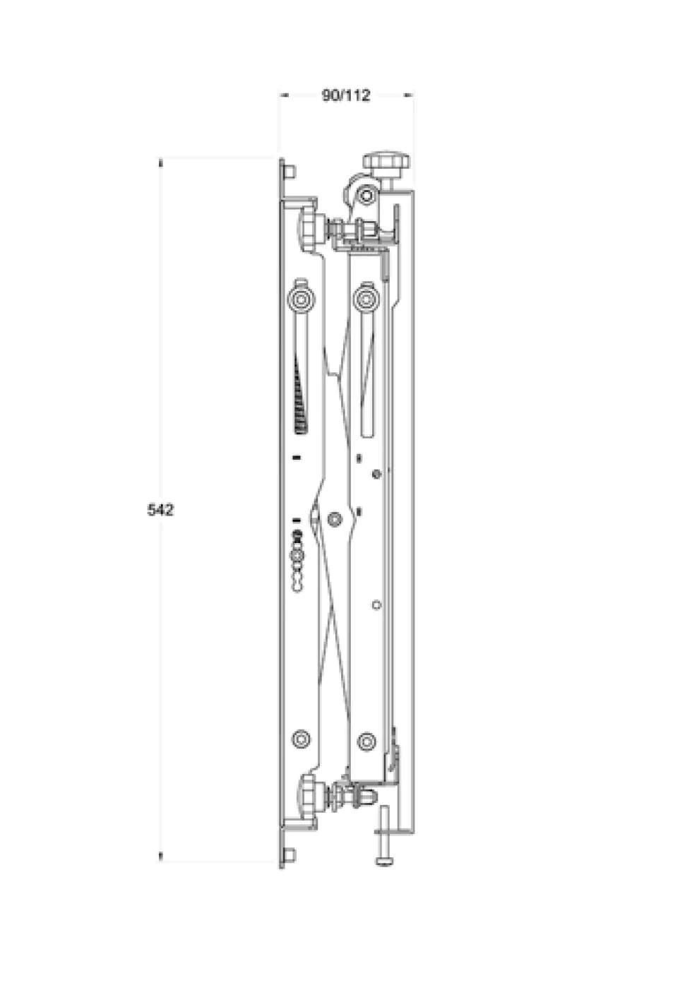 Multibrackets M Public Video Wall Mount Push HD - Monteringssats
