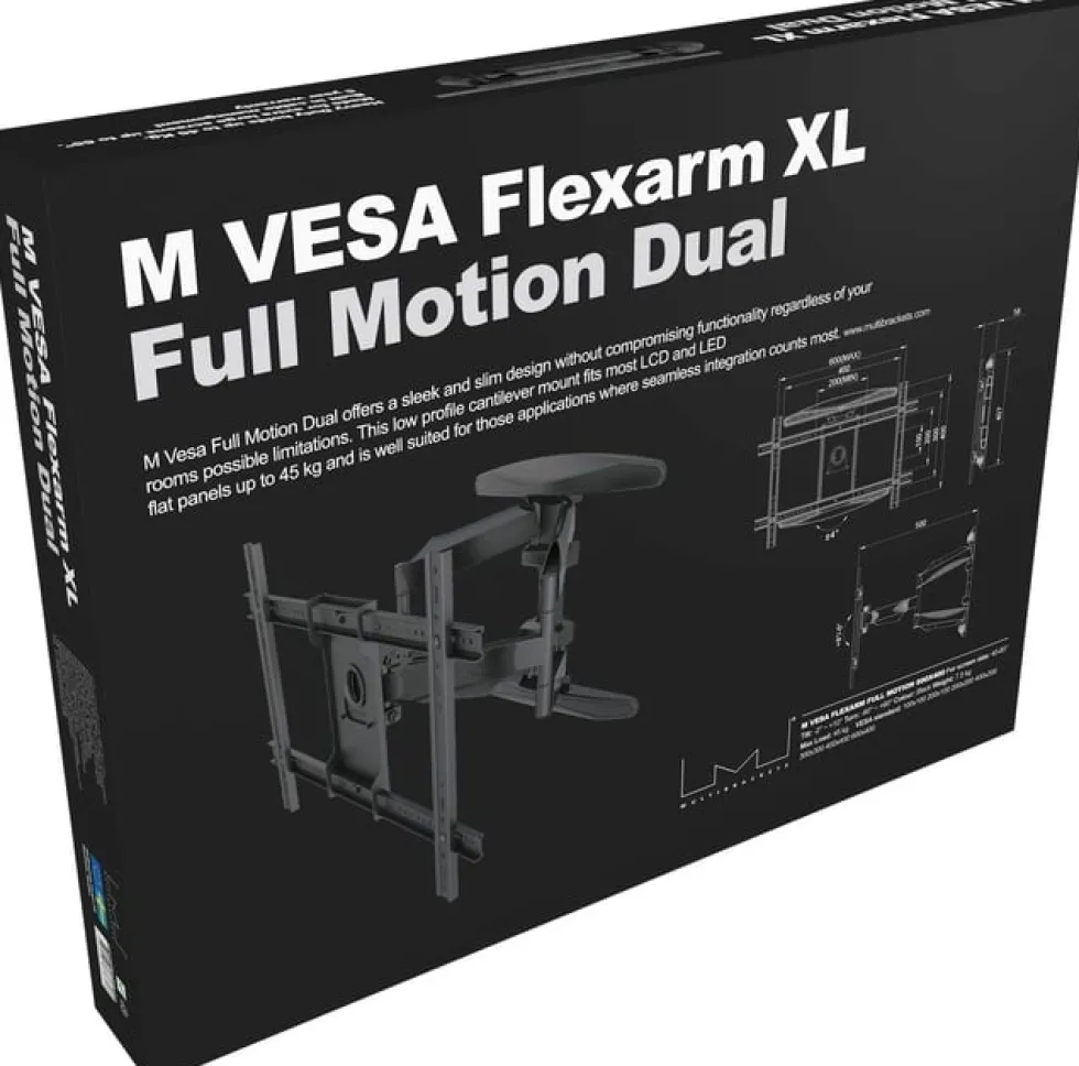 Multibrackets M VESA Flexarm XL Full Motion Dual - Konsol