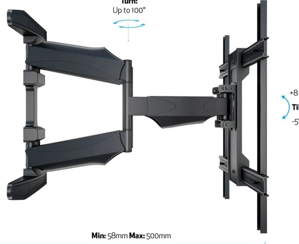 Multibrackets M VESA Flexarm XL Full Motion Dual - Konsol