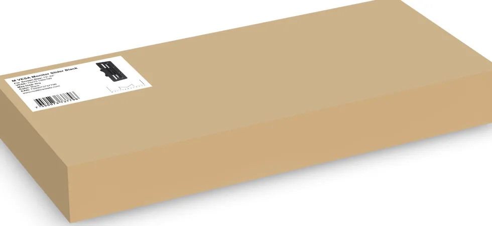 Multibrackets M VESA Monitor Slider - Monteringskomponent
