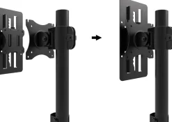 Multibrackets M VESA Monitor Slider - Monteringskomponent