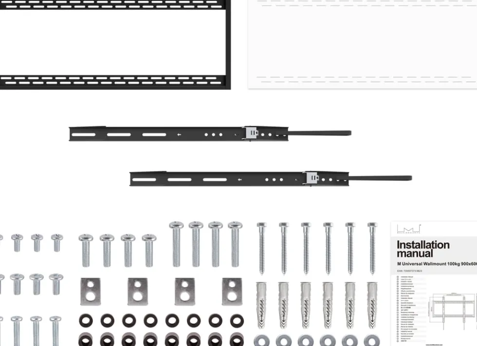 Multibrackets M Wallmount HD - Konsol - för LCD-display