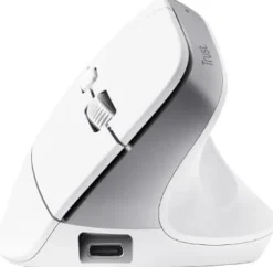 Mus Ergonomisk TRUST Bayo+ Trådlös vit