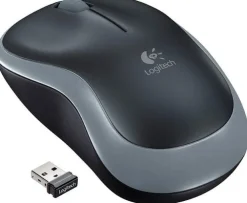 Mus Logitech M185 Grå, trådlös
