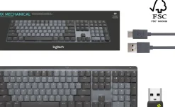MX Mech. Wireless Illuminated Perf. Keyboard Tactile, Graphi