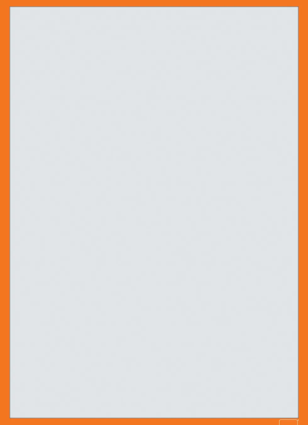 N:Affischram magnetisk A3 orange 2st