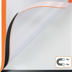 N:Affischram magnetisk A3 orange 2st