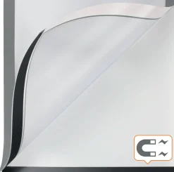 N:Affischram magnetisk A3 silver 2st