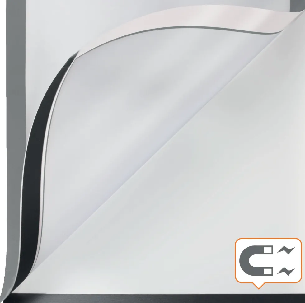 N:Affischram magnetisk A3 silver 2st