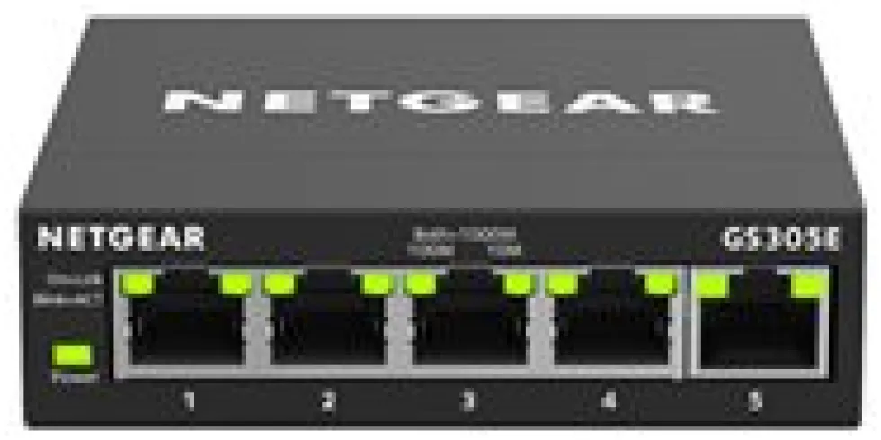 NETGEAR Plus GS305E - Switch - smart - 5 x 10/100/1000