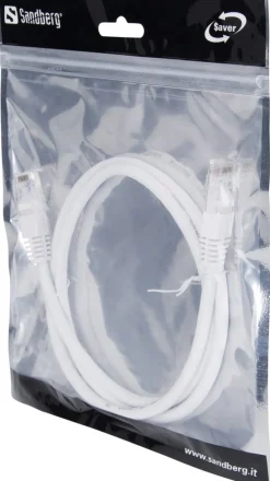 Network Cat 6 Cable SAVER, White (1m)