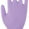 Nitrilhandske puderfri lila M 100/fp