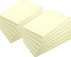 Notes LYRECO recycled 76x127mm gul 12/fp