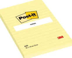 Notes POST-IT linjerat 102x152mm gul