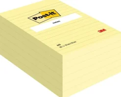 Notes POST-IT linjerat 102x152mm gul