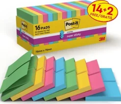 Notes POST-IT SS Carniva 76x76mm 14+2/fp