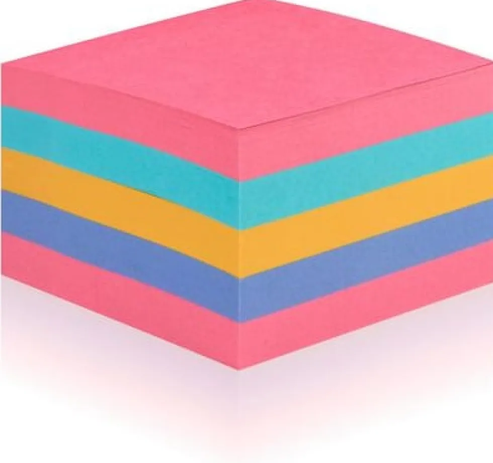 Notes POST-IT SS kub Rainbow 76x76mm