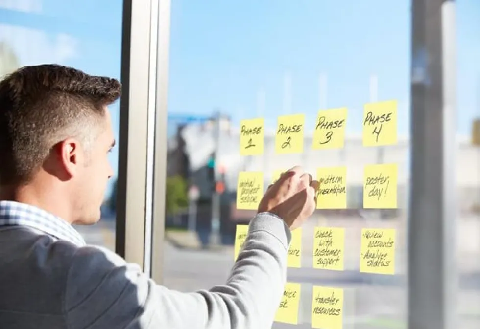 Notes POST-IT SS kub 76x76mm gul 270blad