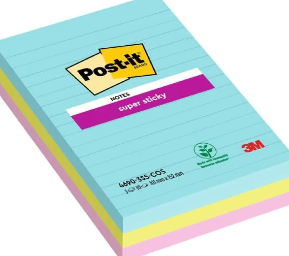 Notes POST-IT SS linj 101x152 Cosmi 3/fp