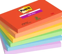 Notes POST-IT SS Playful 76x127 6/fp