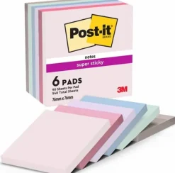 Notes POST-IT SS Soulful 76x76 6/fp