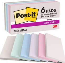 Notes POST-IT SS Soulful 76x127 6/fp