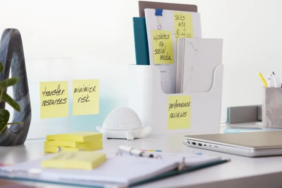 Notes POST-IT SS 76x76mm gul