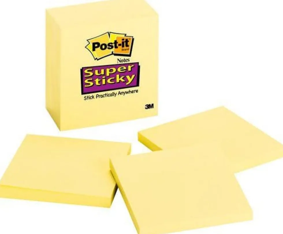 Notes POST-IT SS 76X76mm gul