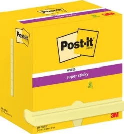 Notes POST-IT SS 76x127mm gul