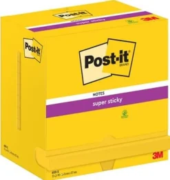 Notes POST-IT SS 76x127mm neongul