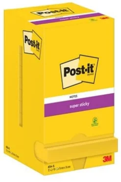 Notes POST-IT SS 76x76mm neongul
