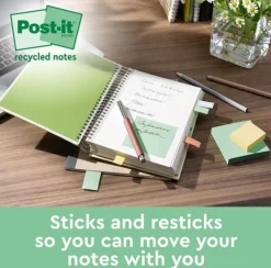 Notes POST-IT SS 76x76mm re sort.f 4/fp