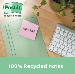 Notes POST-IT SS 76x76mm re sort.f 4/fp