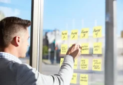 Notes POST-IT SS Z-block 76x76mm gul