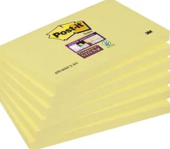 Notes POST-IT SuperSticky gul76x127, 6/FP