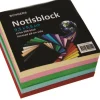 Notisblock limmad 95x95mm färg