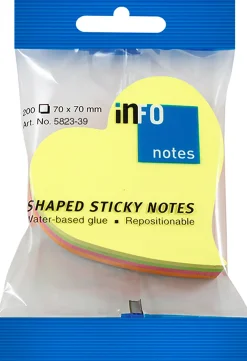 Notis Hjärta 200blad 4färg
