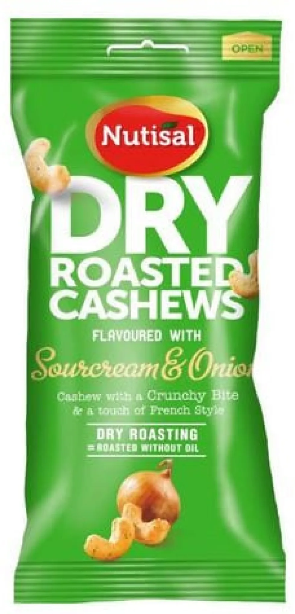 Nötter Cashew sour cream & onion, 60g
