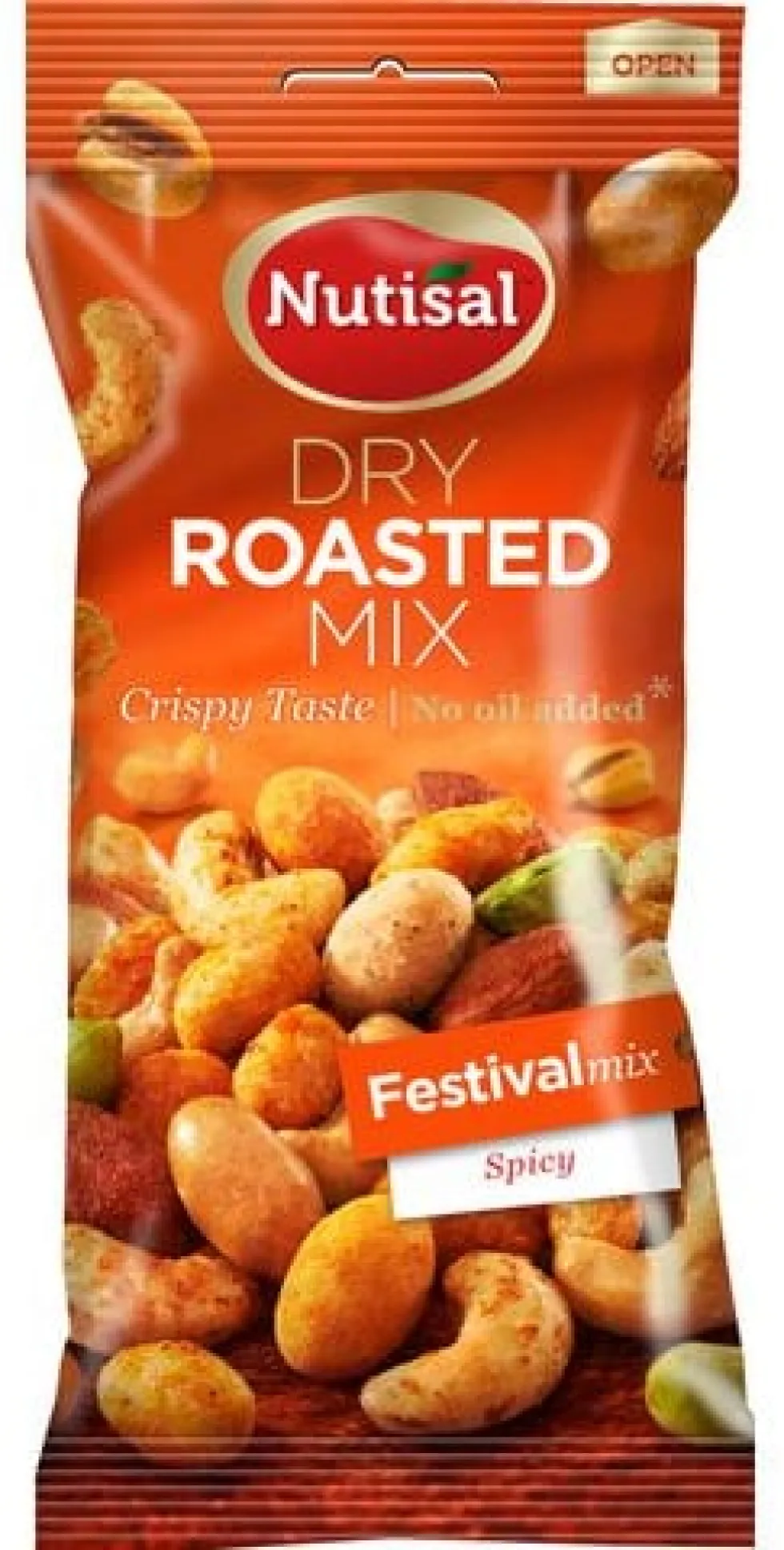 Nötter Festival Spicy mix, saltade, 60g