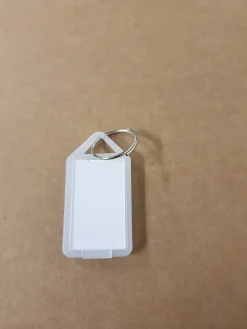 Nyckelbricka No.12 transparent
