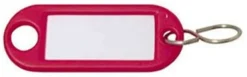 Nyckelbricka röd 100 st