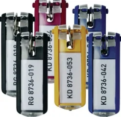 Nyckelbrickor Durable, 6/fp