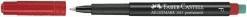 OH-Penna/Märkpenna Faber Castell Röd, fine