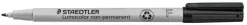OH-Penna Staedtler Lumocolor Röd, fine, permanent, 10st