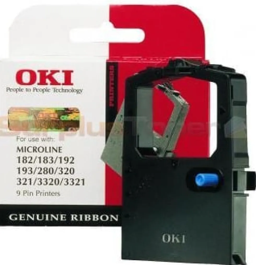 OKI - 1 - svart - färgband - för OKI ML280,