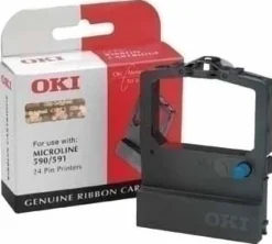 OKI - 1 - svart - färgband - för OKI ML280,