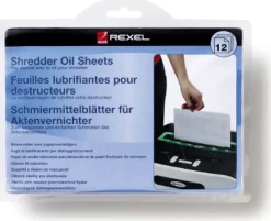 Oljade Ark, till dokumentförstörare, 12 ark