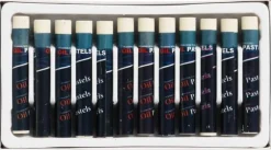 Oljepastellkrita vit 12/fp