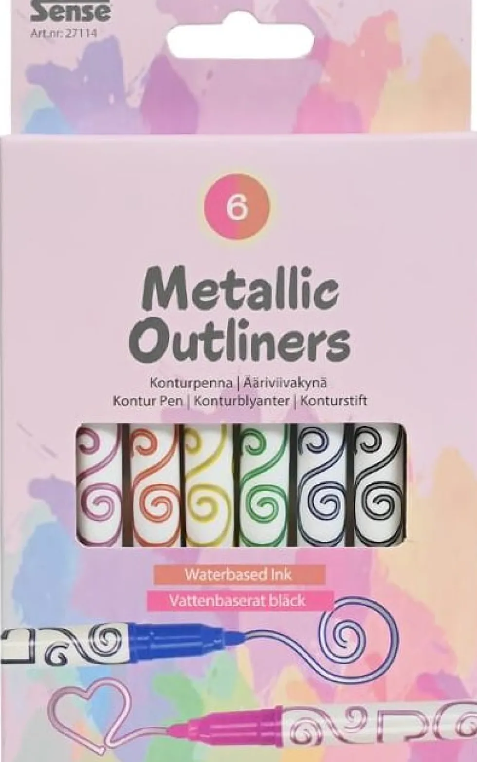 Outliner Penna SENSE Metallic 6/fp